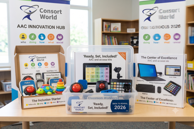 image of 3 AAC kits offered for the back to school campaign